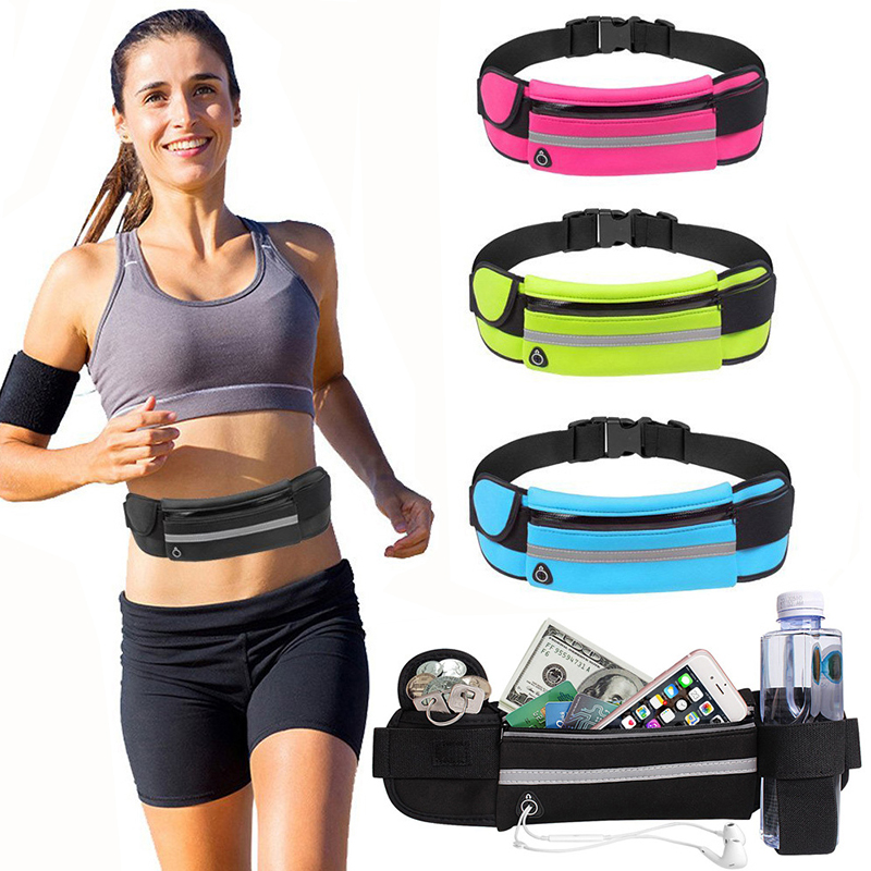 Tech Accessories Bag - กีฬา Fanny Pack ผู้หญิงวิ่งเอวกระเป๋าเข็มขัดผู้ชายกระเป๋าโทรศัพท์ยิมกระเป๋า Water Hydration