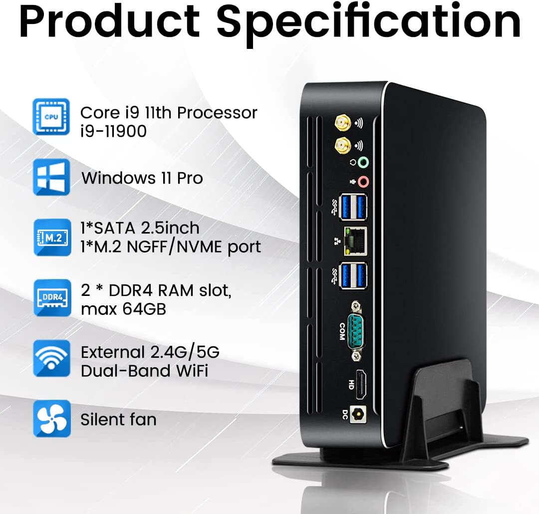 Intel Cpu Core I9 - Partaker มินิพีซี Intel Gen 11 ระบบปฏิบัติการ