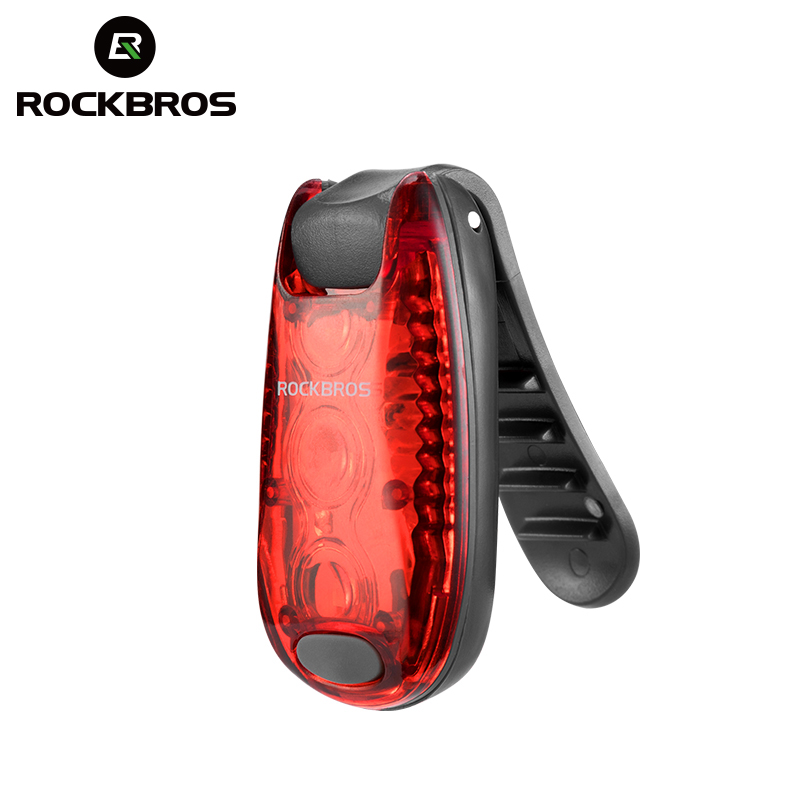 Tech Accessories Bag - ROCKBROS ไฟท้ายจักรยานไฟเตือนจักรยานไฟท้ายหมวกกันน็อคขี่จักรยานกระเป๋าไฟท้ายโคมไฟกันน้ําอุปกรณ์เสริมจักรยานขนาดเล็ก