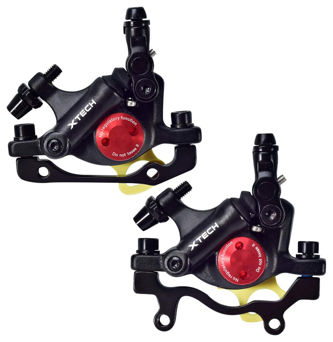 Tech X - ZOOM จานเบรคไฮดรอลิก MTB เครื่องวัดเส้นผ่าศูนย์กลาง XTECH HB100ด้านหน้าด้านหลัง