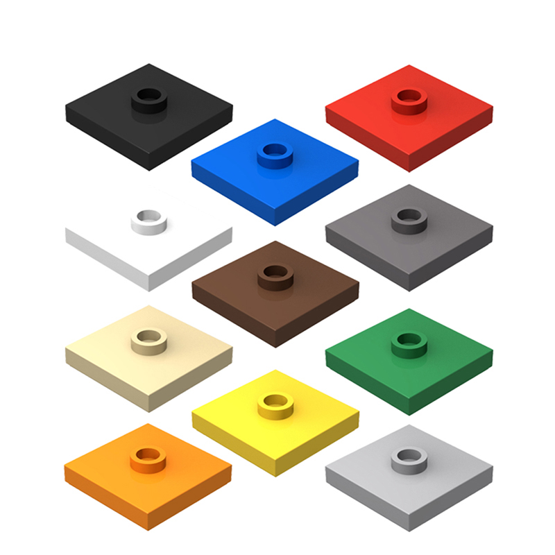 Tech Accessories Board - 87580ของเล่นไฮเทค2x2 4ถึง1ชุดอุปกรณ์เสริมอิฐ40ชิ้นของขวัญเด็กของเล่นเพื่อการศึกษาแบบทำมือของเล่นโมเดลเมือง