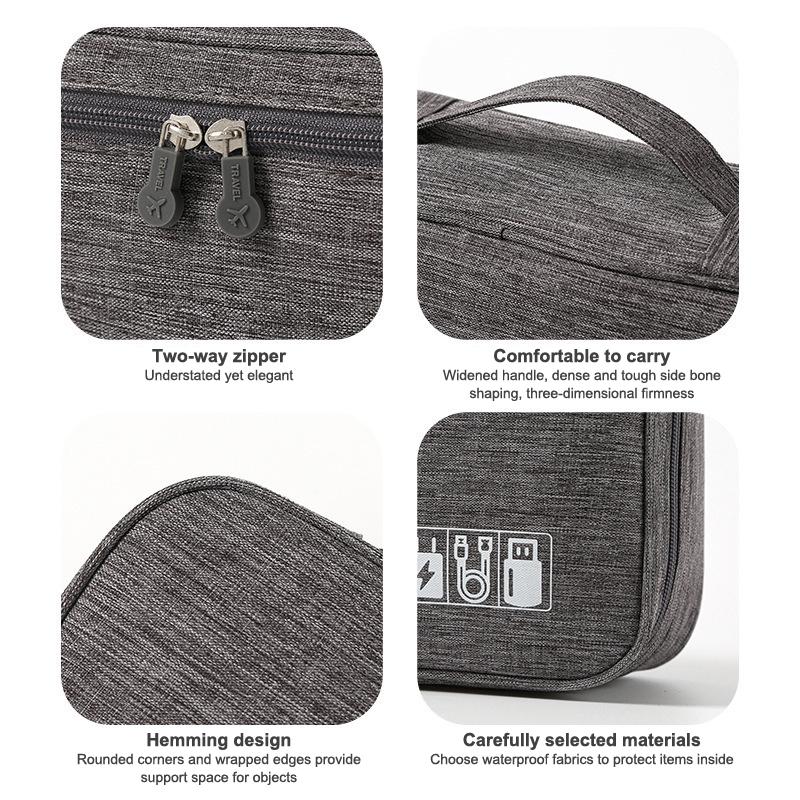 【กระเป๋าเก็บอุปกรณ์ตัดผมบาร์เบ - Tech Accessories Organizer บทวิจารณ์และราคา