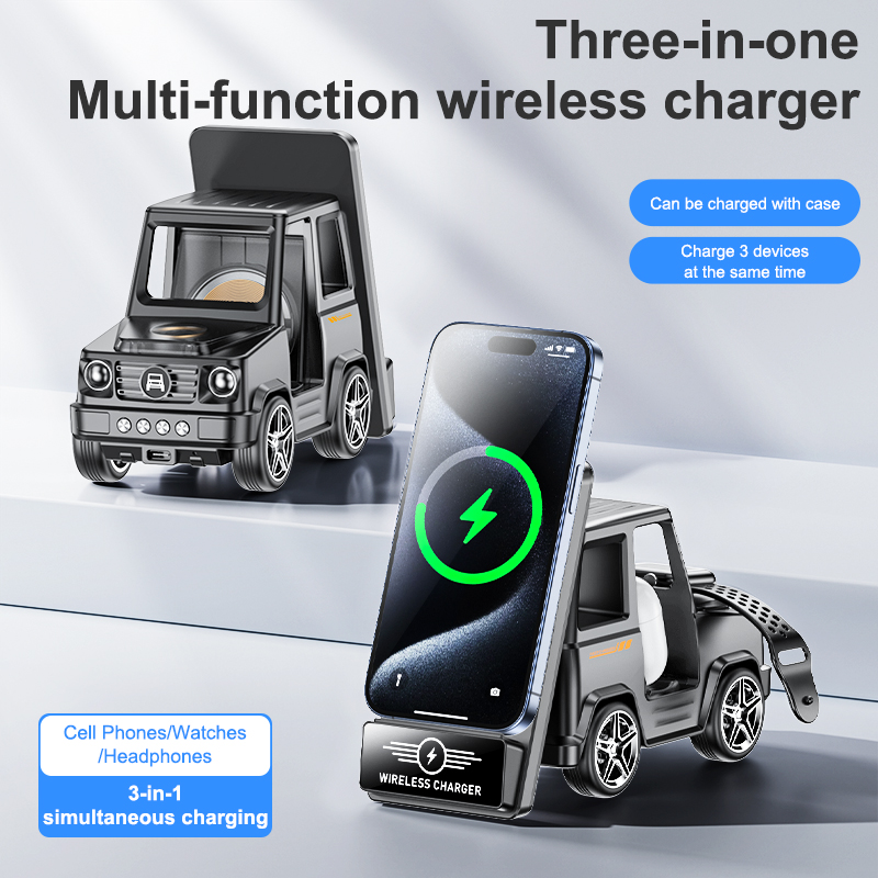 มัลติฟังก์ชั่นไร้สาย Charger 3 - Wireless Charger 3 In 1 บทวิจารณ์และราคา