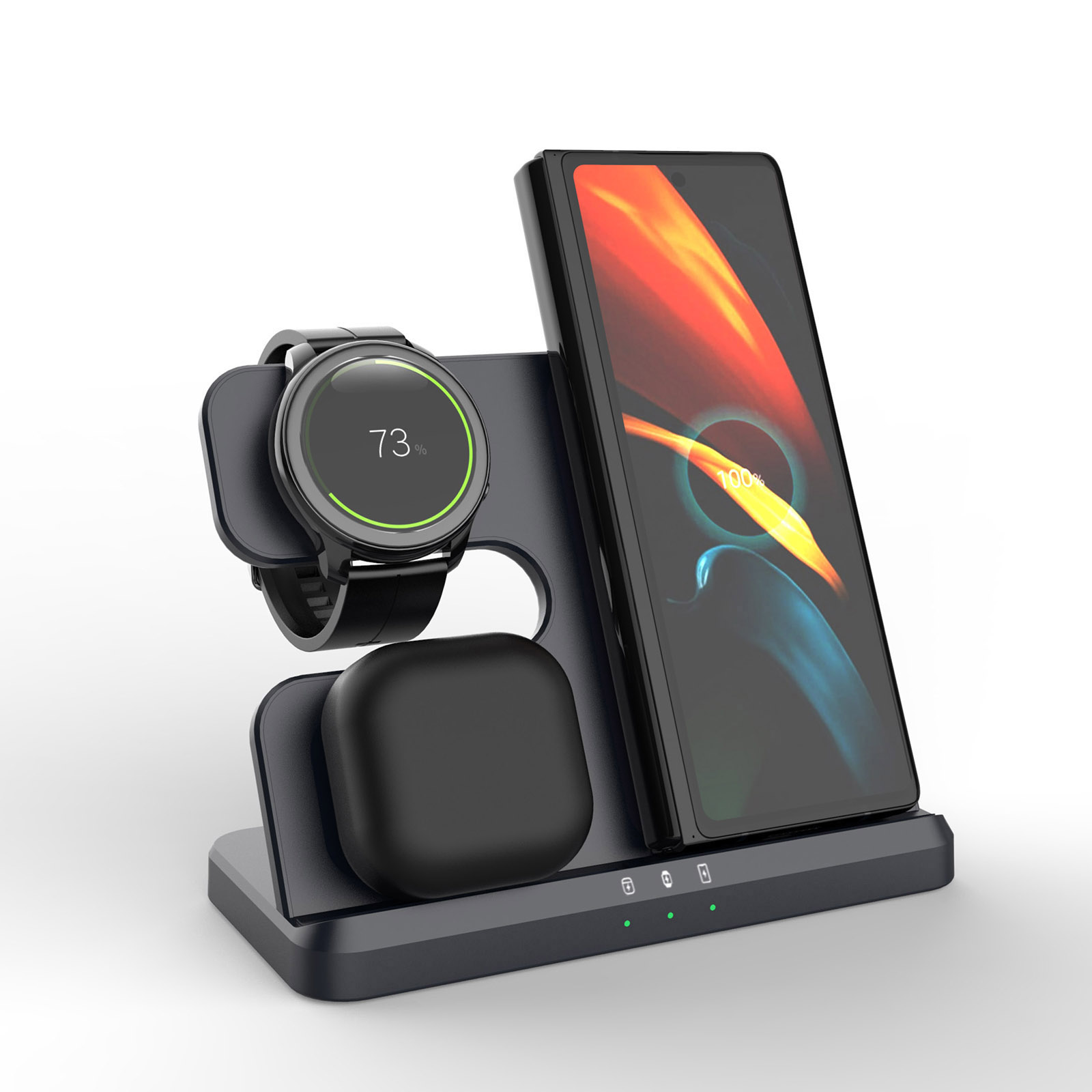 แท่นชาร์จไร้สาย 3 in 1 สำหรับ  - Wireless Charger 3 In 1 บทวิจารณ์และราคา