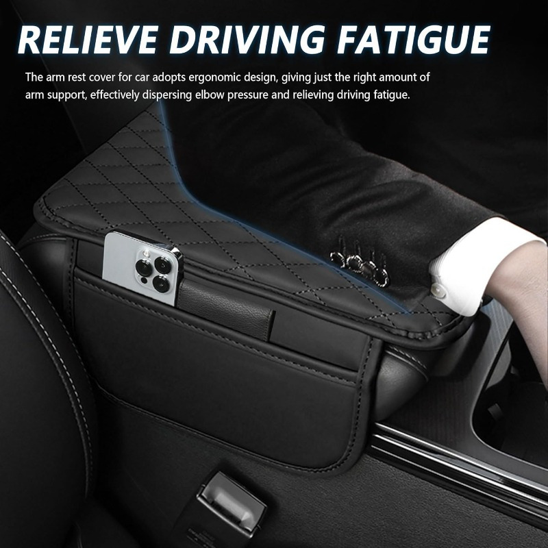 ฝาครอบคอนโซลกลางรถพร้อมถุงเก็บ - Tech Car Accessories บทวิจารณ์และราคา