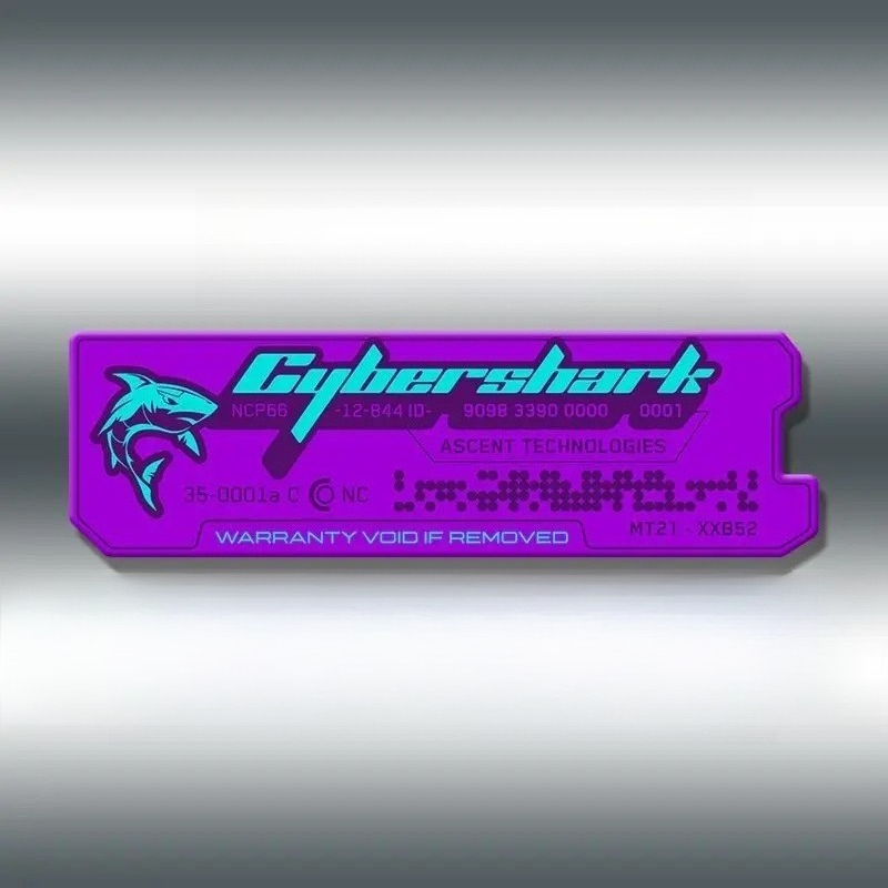 1PC Cyberpunk Tech Label สติกเ - Tech Gear Accessories บทวิจารณ์และราคา