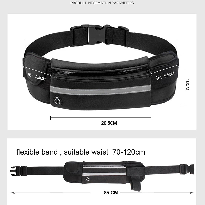 กีฬา Fanny Pack ผู้หญิงวิ่งเอว - Tech Accessories Bag บทวิจารณ์และราคา