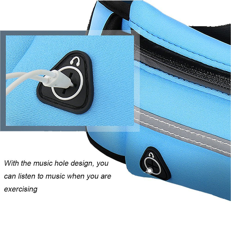 กีฬา Fanny Pack ผู้หญิงวิ่งเอว - Tech Accessories Bag บทวิจารณ์และราคา