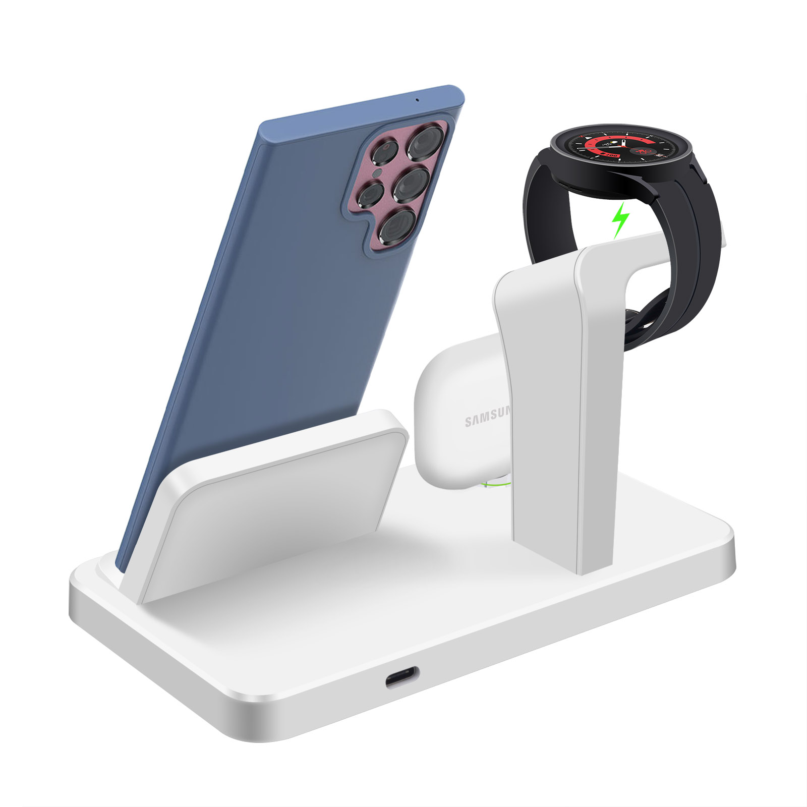 แท่นชาร์จไร้สายแบบ 3 in 1 พร้อ - Wireless Charger 3 In 1 บทวิจารณ์และราคา