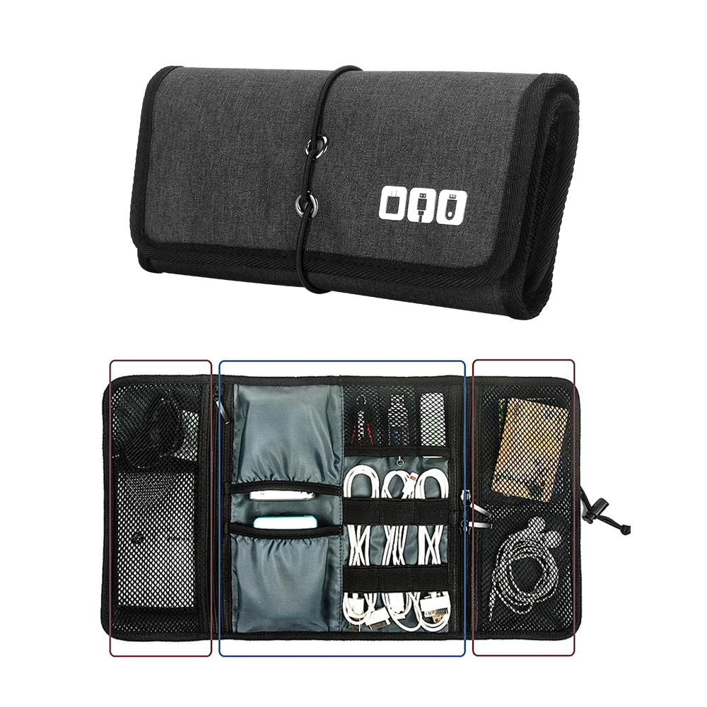กระเป๋าจัดเก็บสายเคเบิลสำหรับใ - Tech Accessories Bag บทวิจารณ์และราคา