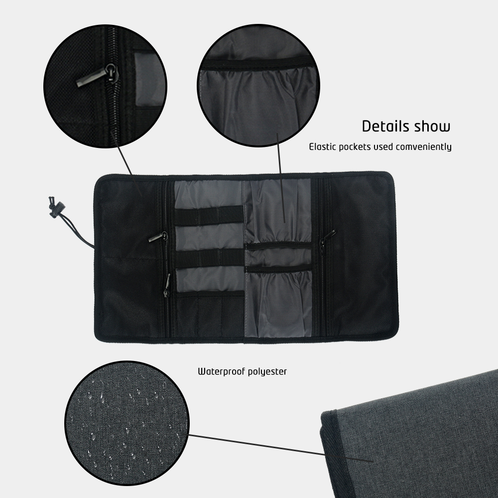 กระเป๋าจัดเก็บสายเคเบิลสำหรับใ - Tech Accessories Bag บทวิจารณ์และราคา