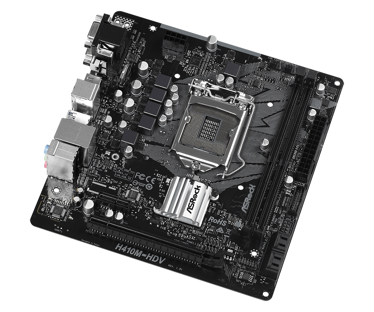 เมนบอร์ด ASROCK H410M-HDV รองร - Intel Cpu Core I9 บทวิจารณ์และราคา