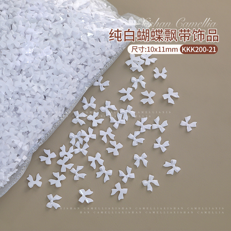 100pcs 6mm Aurora ผีเสื้อเล็บ  - Trending Tech Accessories บทวิจารณ์และราคา