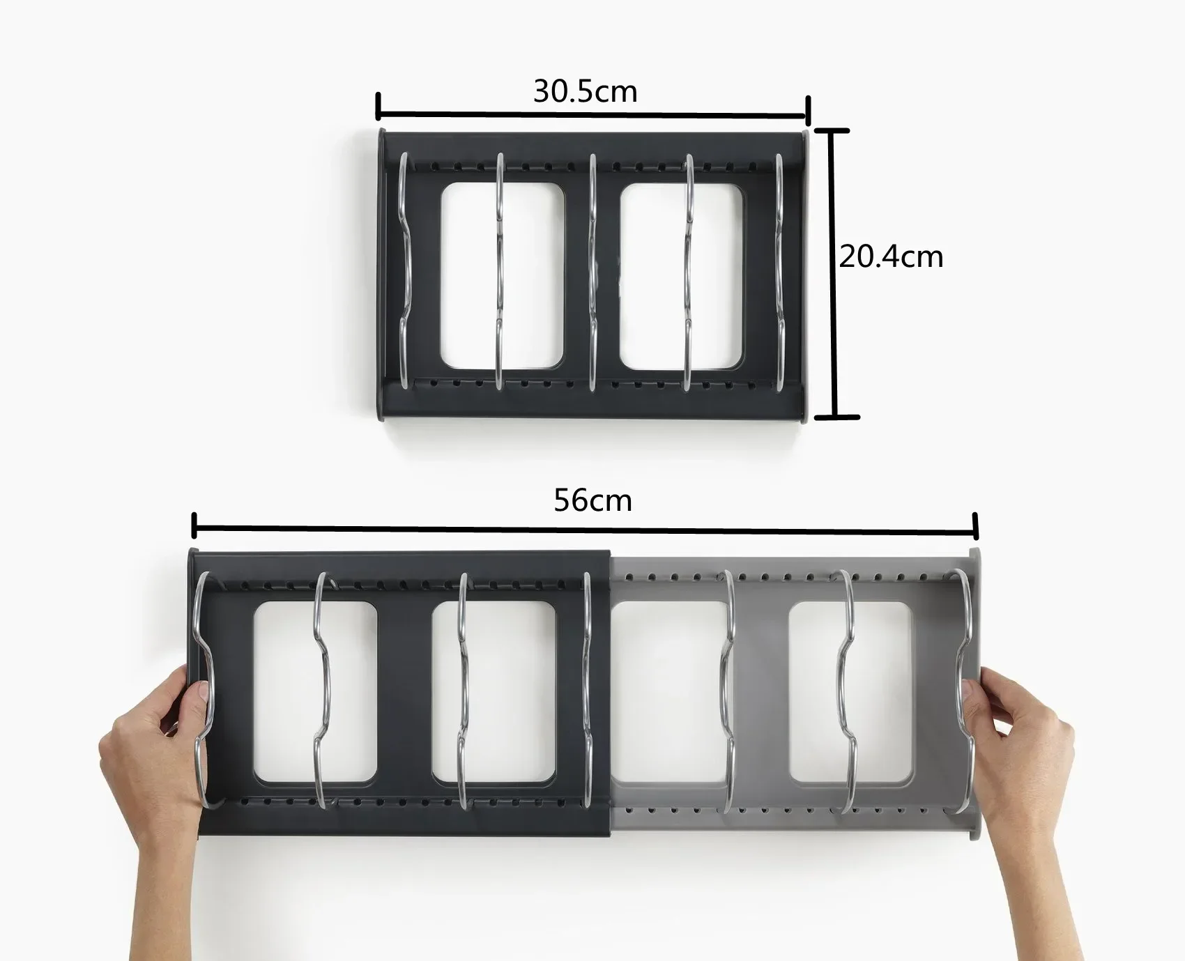ชั้นวางฝาหม้อแบบใหม่ ชั้นเก็บข - Tech Accessories Organizer บทวิจารณ์และราคา