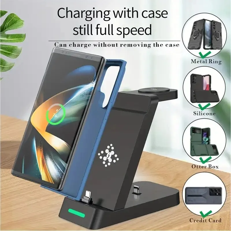 แท่นชาร์จ3ใน1สำหรับ Samsung S2 - Wireless Charger 3 In 1 บทวิจารณ์และราคา