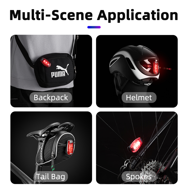 ROCKBROS ไฟท้ายจักรยานไฟเตือนจ - Tech Accessories Bag บทวิจารณ์และราคา