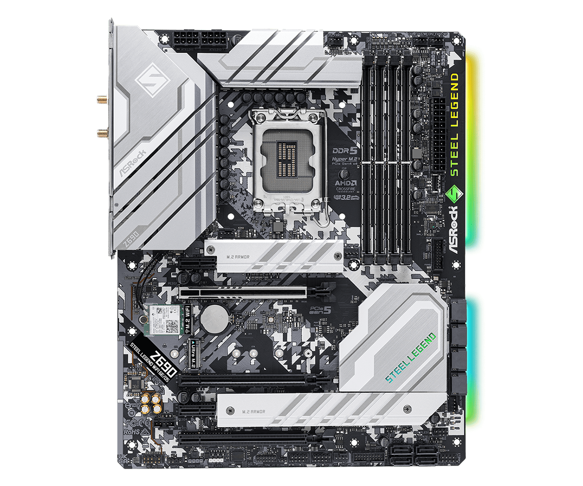 Z690 LGA1700 เมนบอร์ด ASROCK Z - Intel Cpu Core I9 บทวิจารณ์และราคา